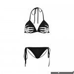 Artsadd Skeleton Hand Skull Custom Women Bikini Swimsuit Beachwear  B01DOX5I7E